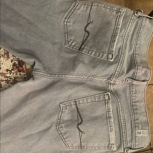 7 For All Mankind Light grey Boot Cut Jeans